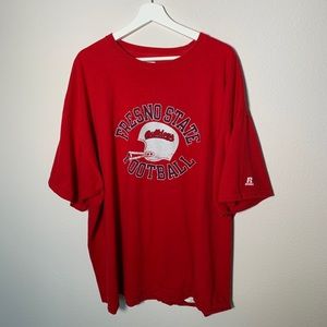 Russell • Fresno State Bulldog • t-shirt • sz 3X